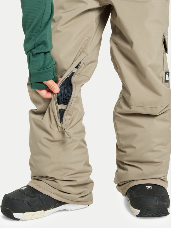 Quiksilver Quiksilver Snowboard hlače Porter EQBTP03058 Bež Regular Fit