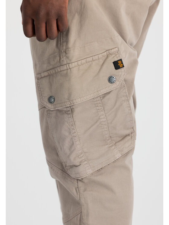 Alpha Industries Alpha Industries Spodnie cargo Combat Pant Żółty Lyon Tapered Fit