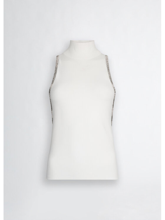 Liu Jo Liu Jo Maglione WA5224MS55N10701 Bianco Regular Fit