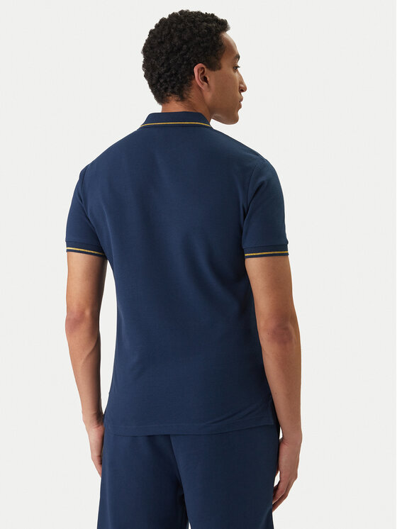 Versace Jeans Couture Versace Jeans Couture Polo särk 80GAGT05 CJ01T Tumesinine Slim Fit