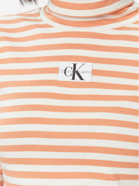 Calvin Klein Jeans Calvin Klein Jeans Golf J20J222246 Oranžna Slim Fit