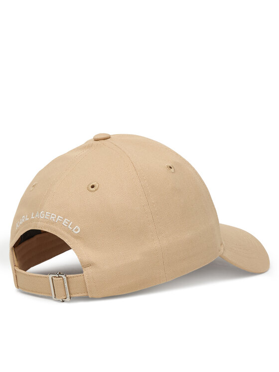 KARL LAGERFELD KARL LAGERFELD Καπέλο Jockey B2W33019 Ανοιχτό μπεζ