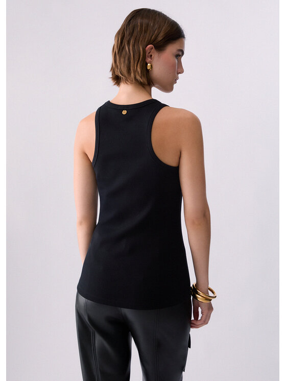 Liu Jo Liu Jo Top WF6408J4822L9476 Nero Regular Fit