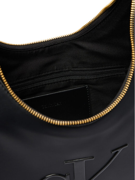 Calvin Klein Calvin Klein Torbica Bold Ck Crescent Bag LV04F3427G Crna