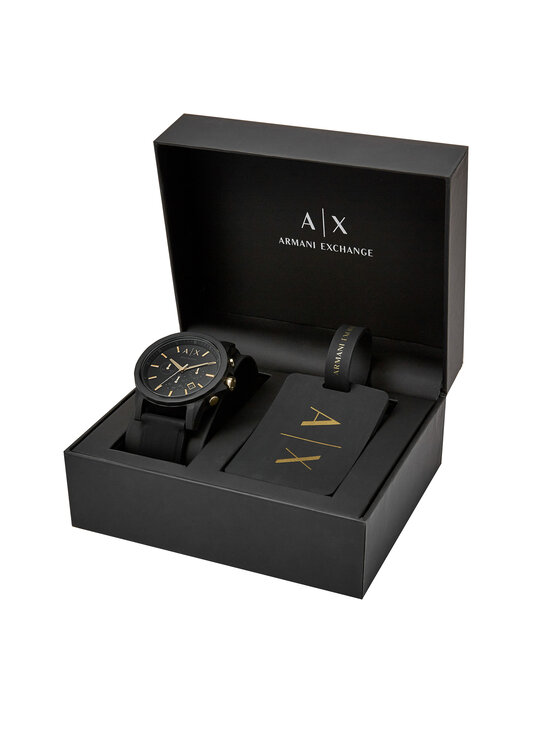 Armani Exchange Armani Exchange Sat Outerbanks AX7105 Crna