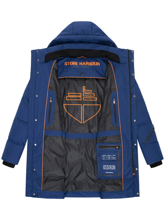 Stone Harbour Stone Harbour Kurtka zimowa Thadeek Niebieski Regular Fit