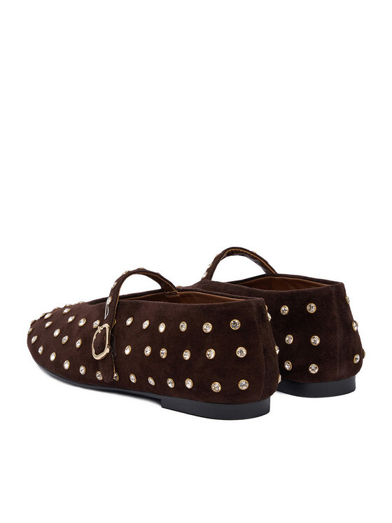 Eva Minge Eva Minge Ballerinas EO-NALA-249060-51 Braun