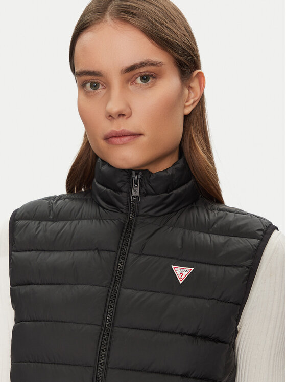 Guess Jeans Guess Jeans Жилетка за костюм W5RN55 WHAB2 Черен Regular Fit