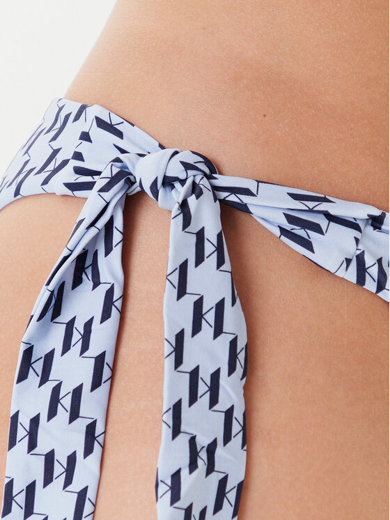 KARL LAGERFELD KARL LAGERFELD Dół od bikini A1W46042 Błękitny