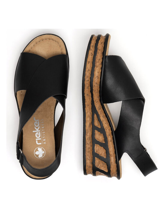 Rieker Rieker Sandaalid 68189-00 Must