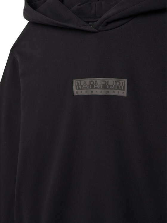Napapijri Napapijri Džemperis B-New Box Logo NP0A8BA9 Juoda Loose Fit
