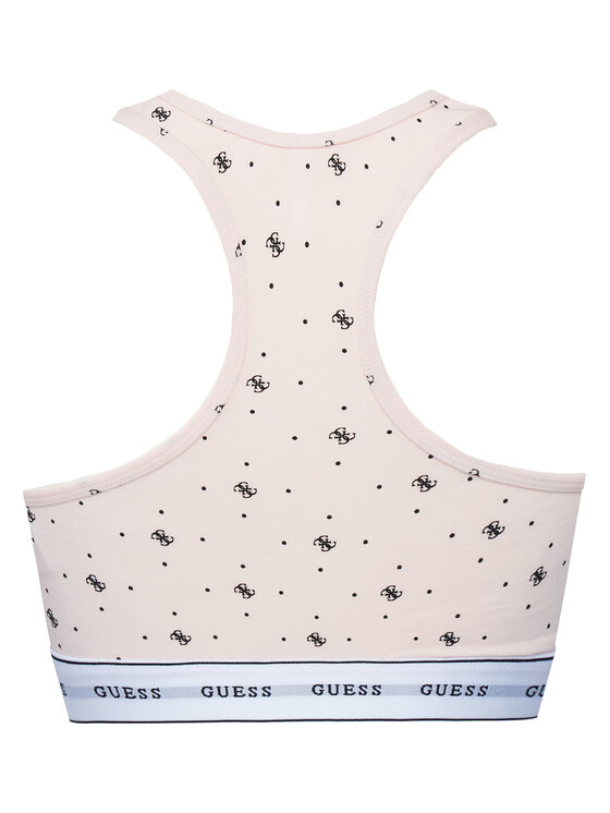 Guess Guess Бюстгальтер-топ O97C01 KBOE1 Рожевий