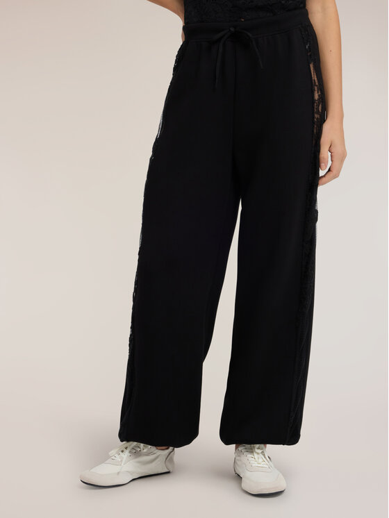 Motivi Motivi Pantaloni di tessuto P806W000898N033 Nero Regular Fit