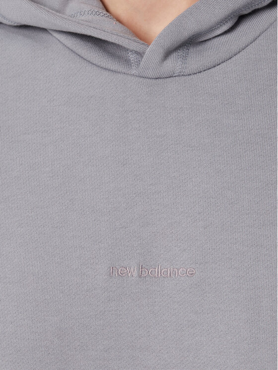New Balance New Balance Bluza Athletics Nature WT23554 Szary Oversize