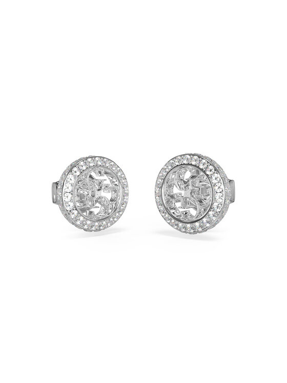 Guess Guess Náušnice JUBE04164JWRHT/U Strieborná
