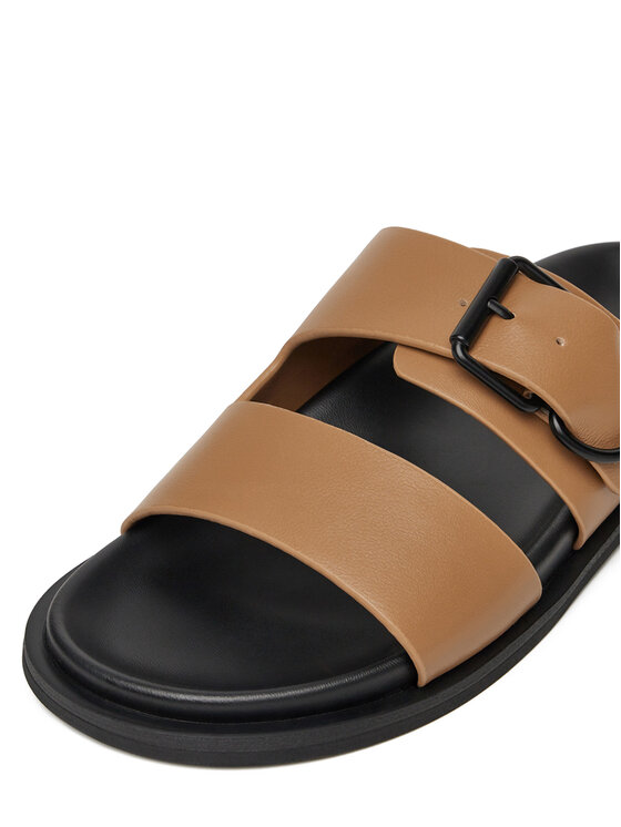 Badura Badura Παντόφλες FLOWER-LT778-93 Καφέ