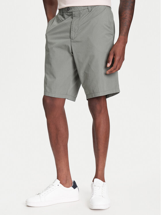 United Colors Of Benetton United Colors Of Benetton Pantalon scurți din material 4W3LU9014 Gri Regular Fit