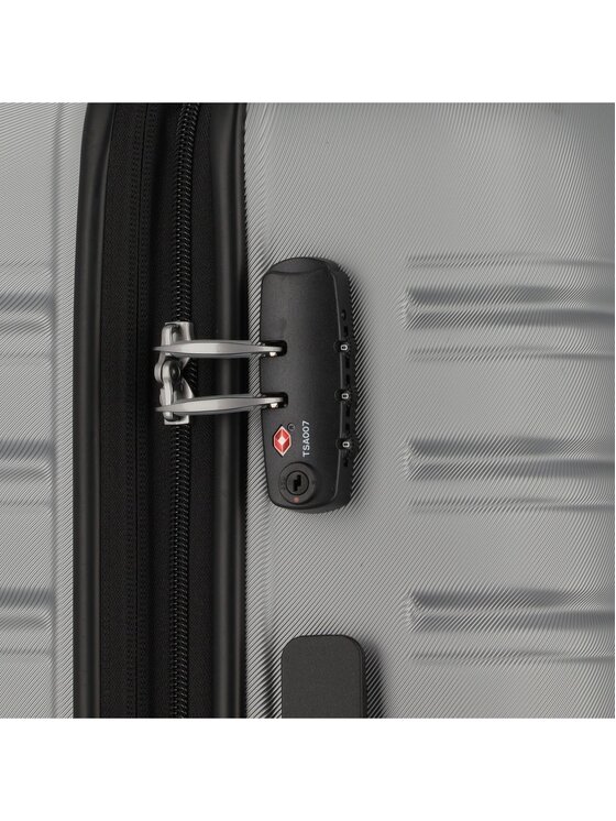 American Tourister American Tourister Walizka średnia 298820 Srebrny