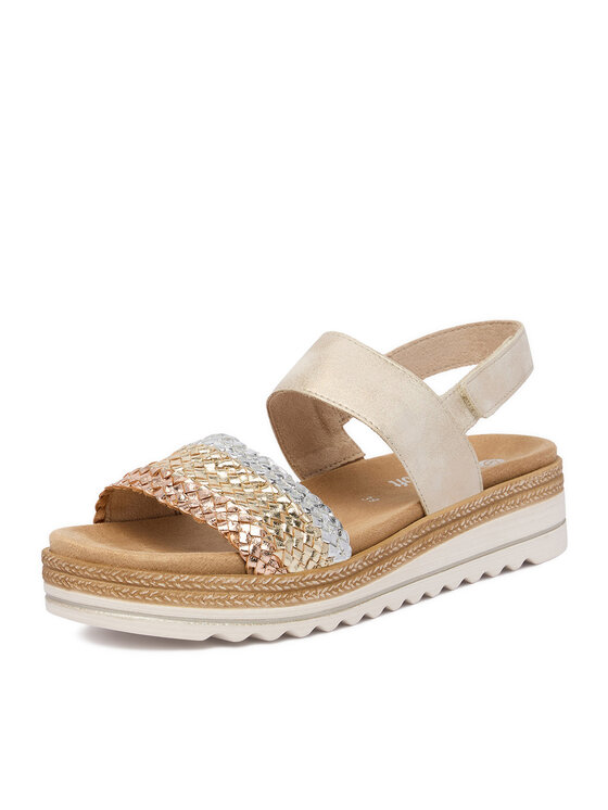 Remonte Remonte Sandalen CEO-D0Q56-90 Goldfarben