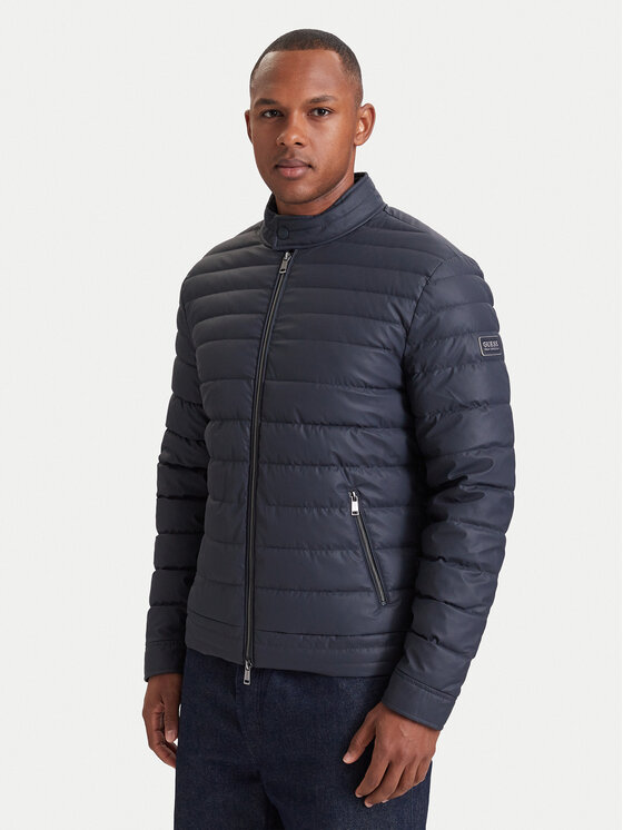 Guess Guess Kevad-sügis jope M6YL39 W2849 Tumesinine Regular Fit