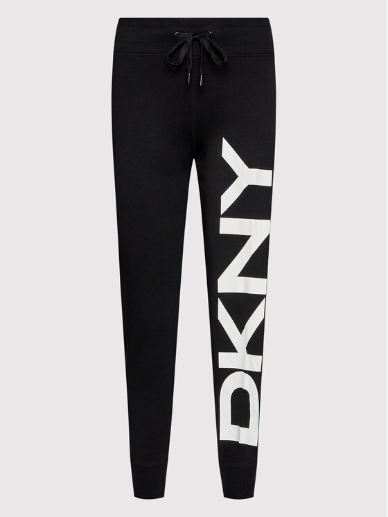 DKNY Sport DKNY Sport Pantaloni trening DP1P1947 Negru Regular Fit
