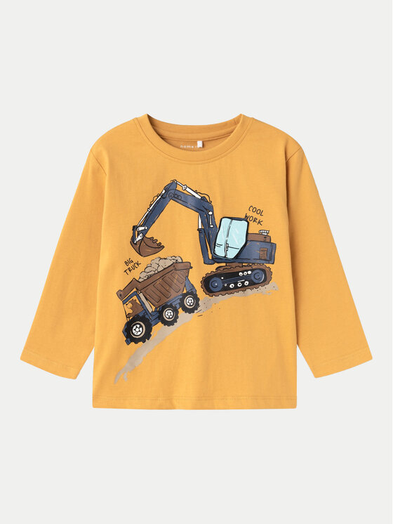 NAME IT NAME IT Särkpluus 13233674 Kollane Regular Fit