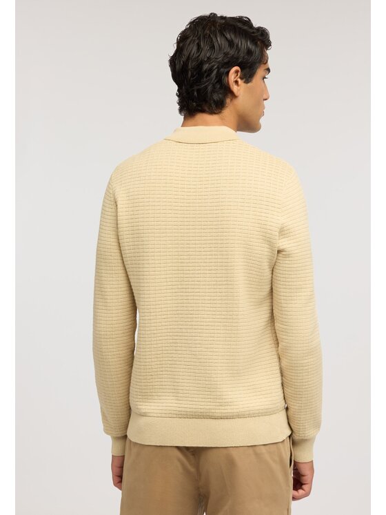 Trussardi Trussardi Kardigan M0128000110N006 Kremowy Regular Fit