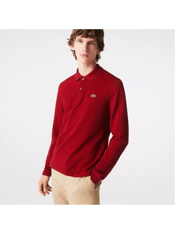 Lacoste Lacoste T-Shirt LACOSTE T-Shirt e Polo Uomo L1312 476 Rosso Czerwony Standard Fit