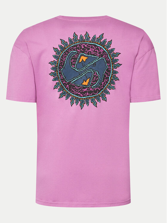 Quiksilver Quiksilver T-Shirt Spin Cycle EQYZT07653 Różowy Regular Fit