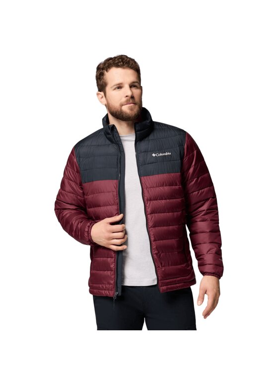 Columbia Columbia Kurtka zimowa Powder Lite II Jacket 2086964624 Bordowy Regular Fit