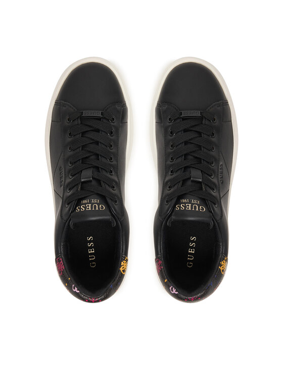 Guess Guess Sneakersy FLPE11 LEA12 Černá
