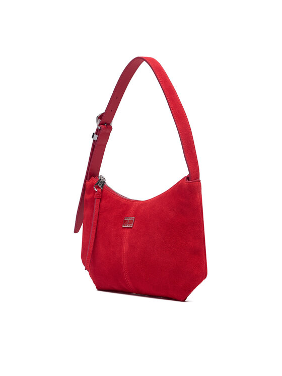 Tommy Jeans Tommy Jeans Borsetta Tjw Slouchy Suede Shoulder Bag AW0AW18859 Rosso