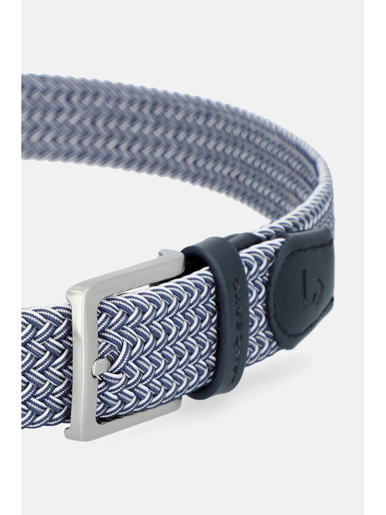 Lancerto Lancerto Pasek Męski Pleat PS090124000013 Granatowy