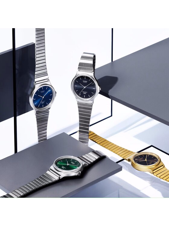 Casio Casio Zegarek MQ-24DA-1AEF Srebrny