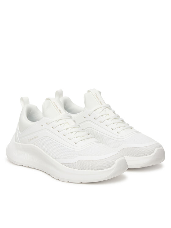 Calvin Klein Calvin Klein Sneakersy Light Eva Run Sock Mesh HW0HW03023 Biały