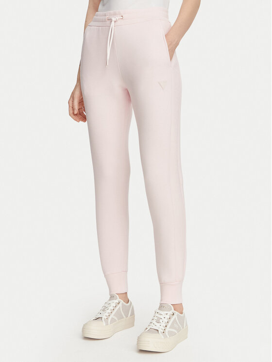 Guess Guess Спортивні штани V2YB18 K7UW2 Світло-рожевий Regular Fit