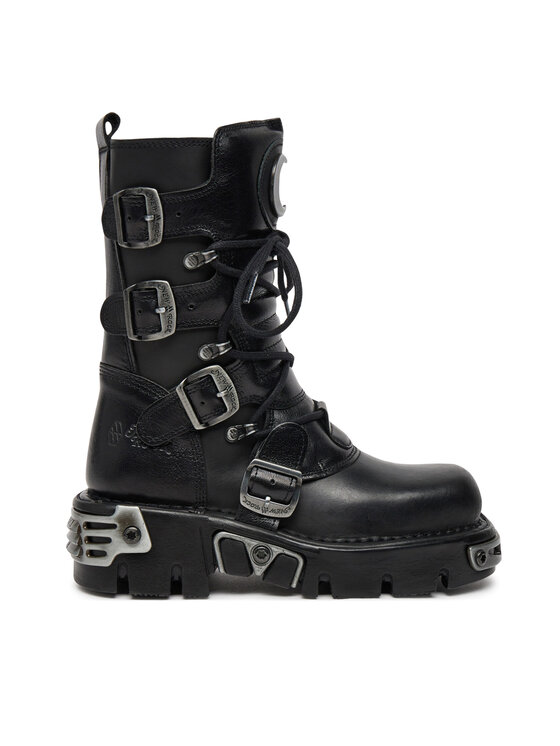 NEW ROCK NEW ROCK Bakancs M-373LUNA-S1 Fekete