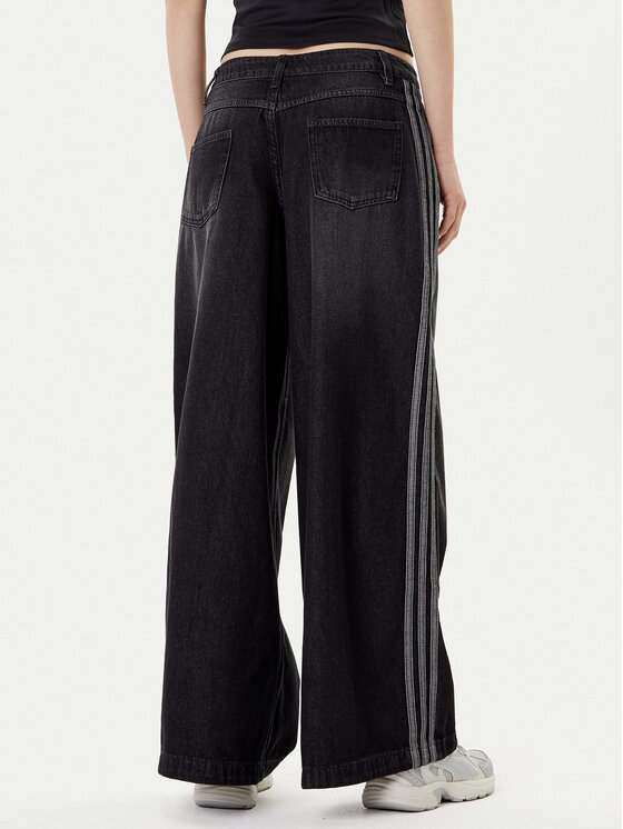 adidas adidas Τζιν adicolor Denim Adilenium JV7453 Μαύρο Wide Leg