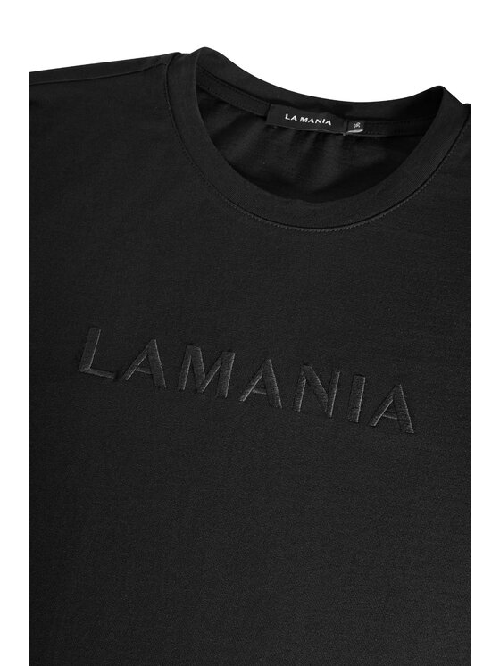 La Mania La Mania Bluzka LUCY 3 Czarny Classic Fit