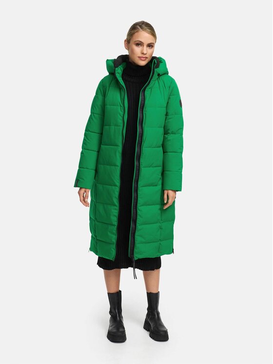 Marikoo Marikoo Kurtka zimowa Lanitaa Zielony Regular Fit