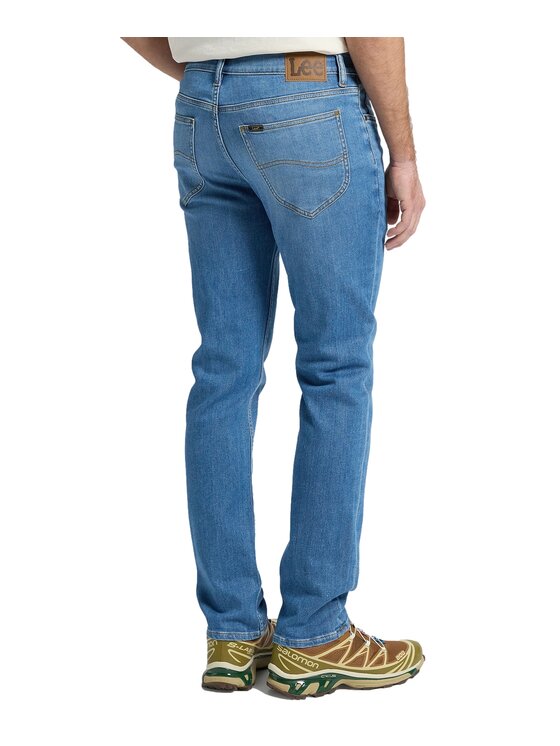 Lee Lee Jeansy 112376332 Niebieski Regular Fit