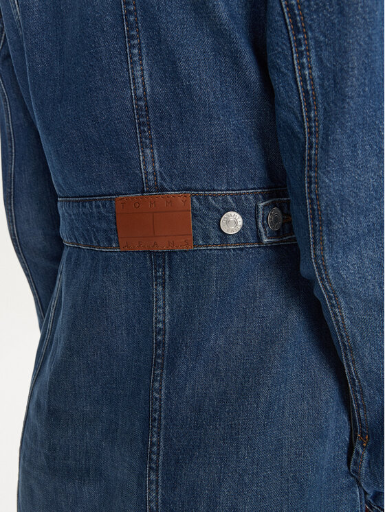 Tommy Jeans Tommy Jeans Sukienka jeansowa DW0DW19738 Niebieski Regular Fit