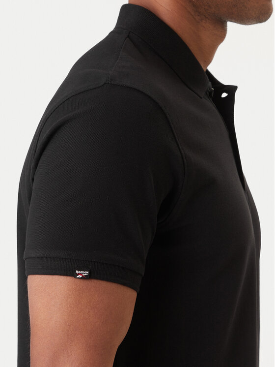 Reebok Reebok Poloshirt Breen RK25562CCM Schwarz Regular Fit
