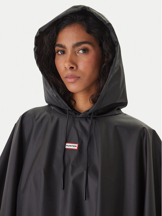 Hunter Hunter Poncho HARU0007261 Schwarz Regular Fit