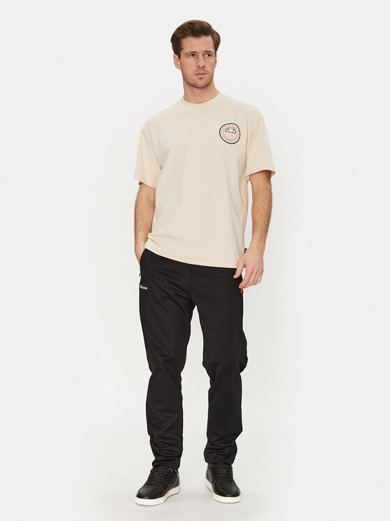 Ellesse Ellesse T-shirt Duomo SHZ21889 Bež Relaxed Fit