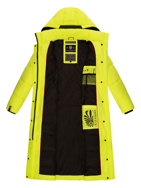 Navahoo Navahoo Kurtka zimowa Isalie Zielony Regular Fit