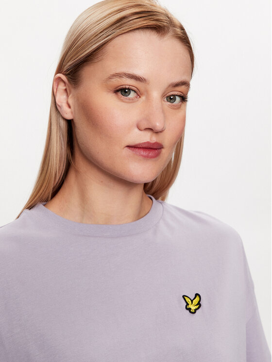 Lyle & Scott Lyle & Scott Тишърт Oversized T-shirt TSW1605V Виолетов Regular Fit