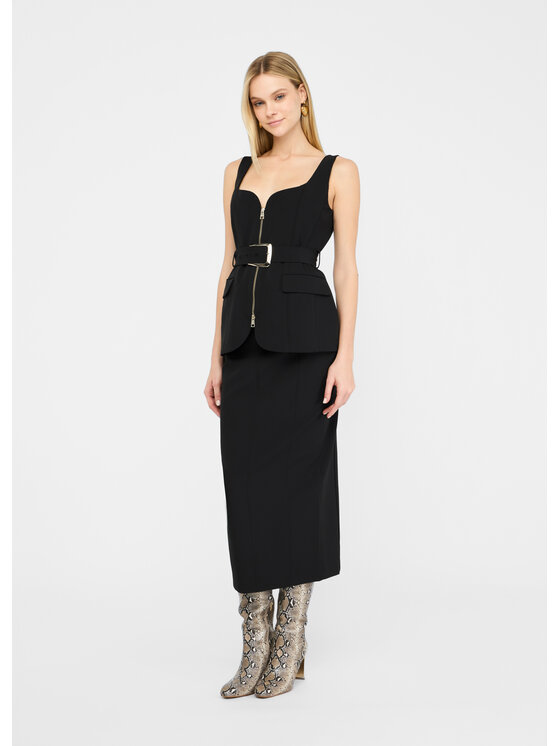 Liu Jo Liu Jo Minigonna CF5025T220022222 Nero Regular Fit