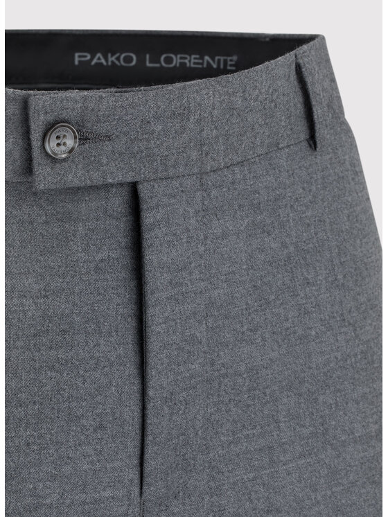 Pako Lorente Pako Lorente Spodnie garniturowe P22WP-6G-034 Szary Slim Fit
