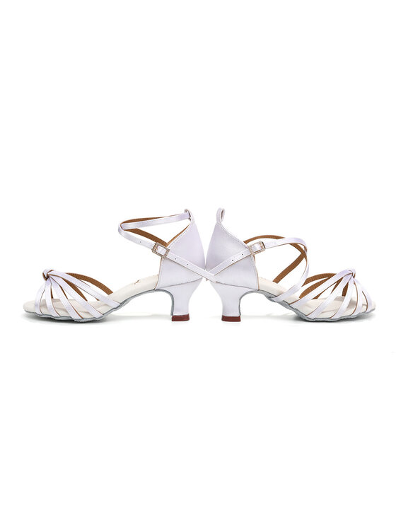 Burtan Dance Shoes Burtan Dance Shoes Sandały HAVANA Biały